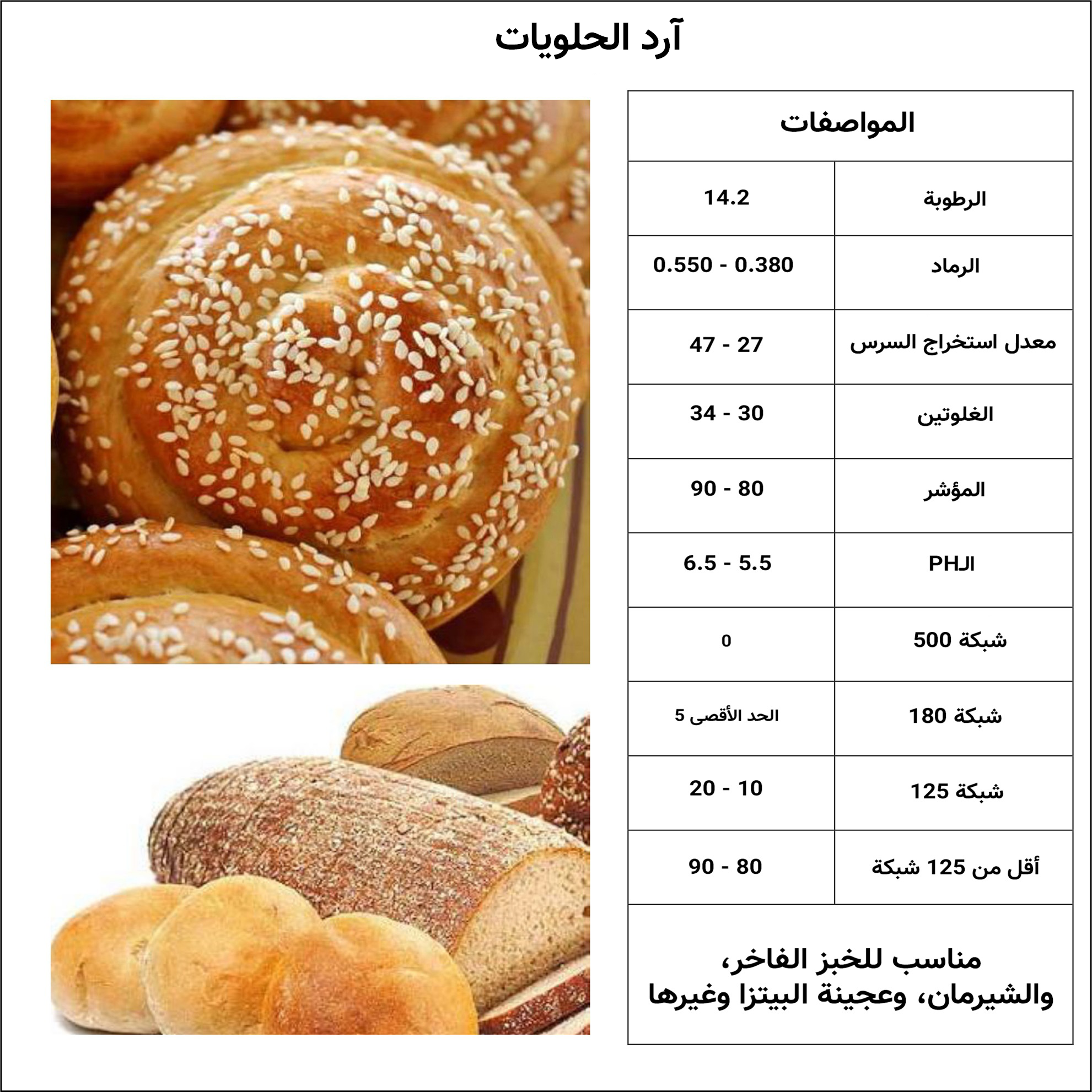 آرد قنادی عربی